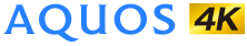 AQUOS 4Kロゴマーク