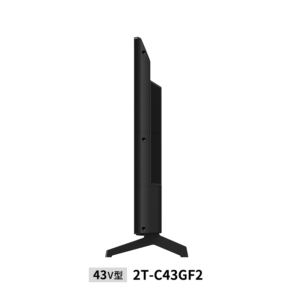 液晶テレビ:43V型2T-C43GF2:側面