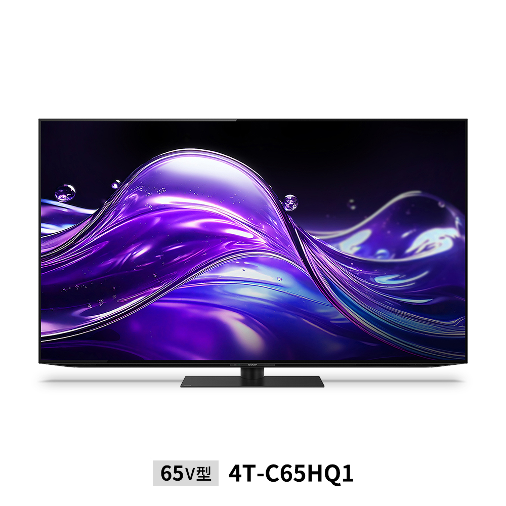 4K有機ELテレビ:65V型4T-C65HQ1:正面