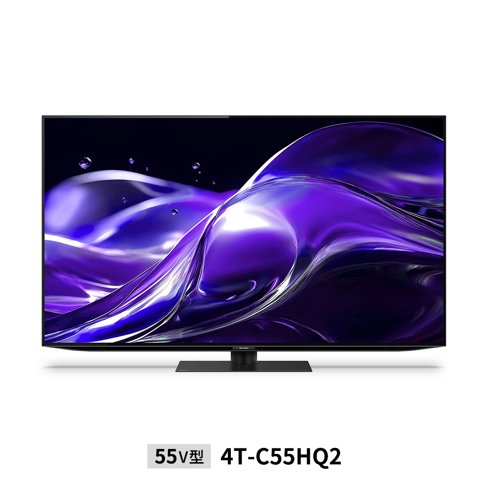 4K有機ELテレビ:55V型4T-C55HQ2:正面