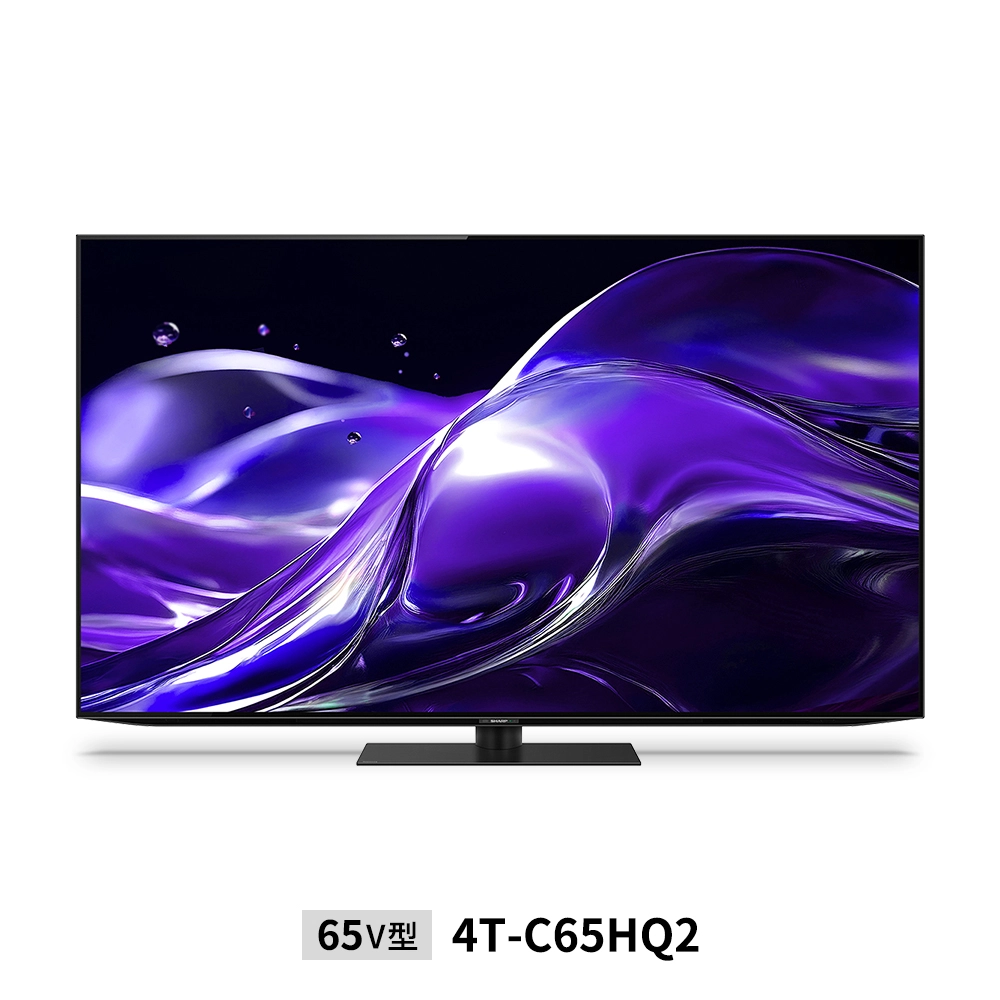 4K有機ELテレビ:65V型4T-C65HQ2:正面