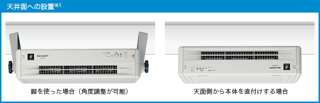 天吊りに対応