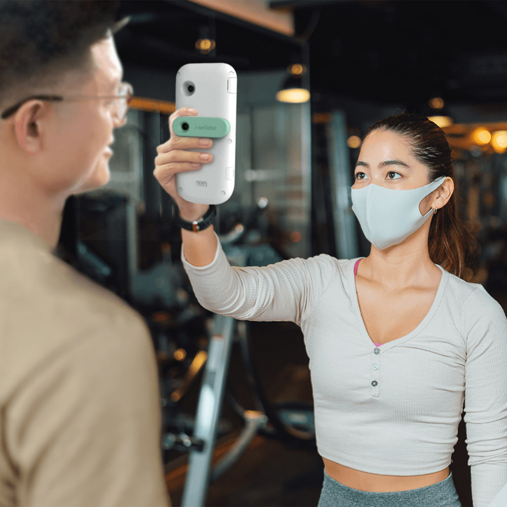 非接触ヘルスケアセンシング&クラウドサービス:i-wellebe:利用シーンイメージ3