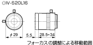 レンズ IV-S20L16