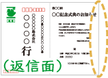 返信面