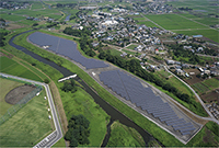シャープ伊勢崎太陽光発電所（群馬県伊勢崎市）