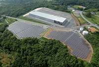 シャープ富岡太陽光発電所（福島県双葉郡富岡町）