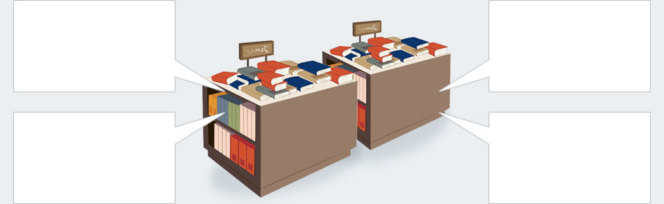 専門店（メガネ、書店、カメラ他）