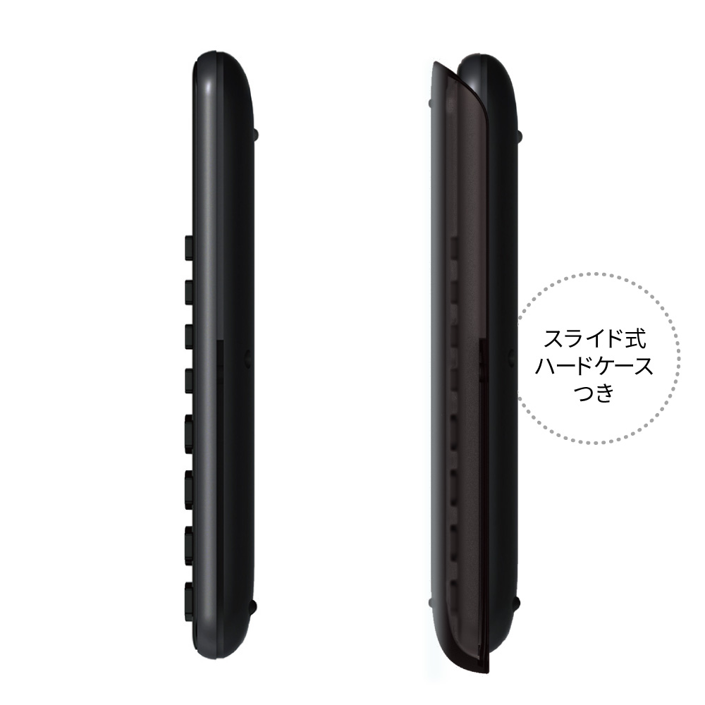 関数電卓:EL-501T-X:側面
