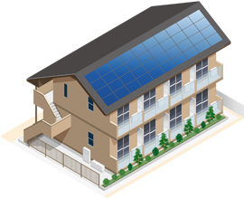 イメージ図：集合住宅