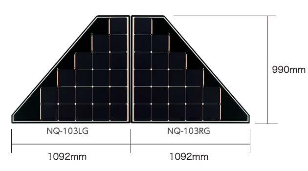 NQ-103LG/RG 寸法図