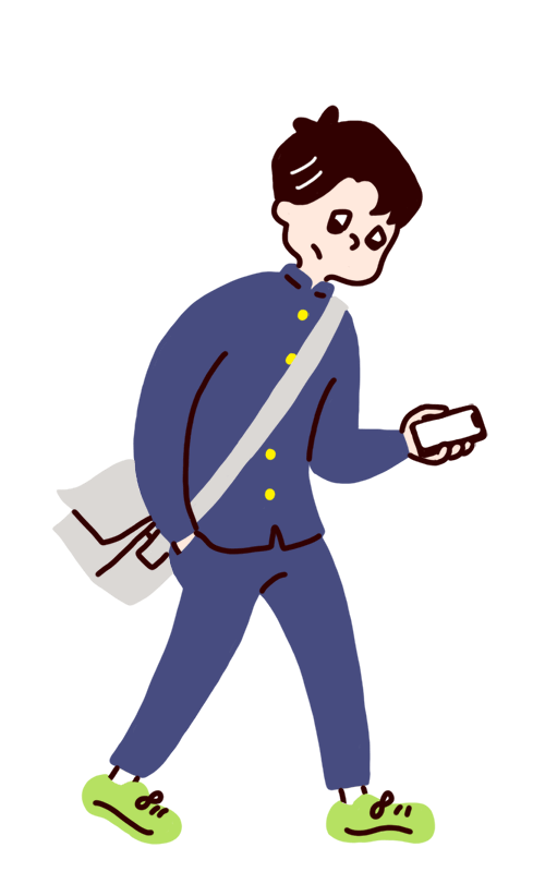 生徒イラスト