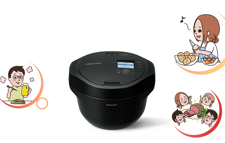 ホットクック外観 審査で10名様に新製品ホットクックをプレゼント！