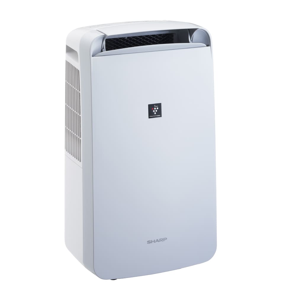 コンプレッサー方式冷風・衣類乾燥除湿機CM-T100:本体斜め（右振り）