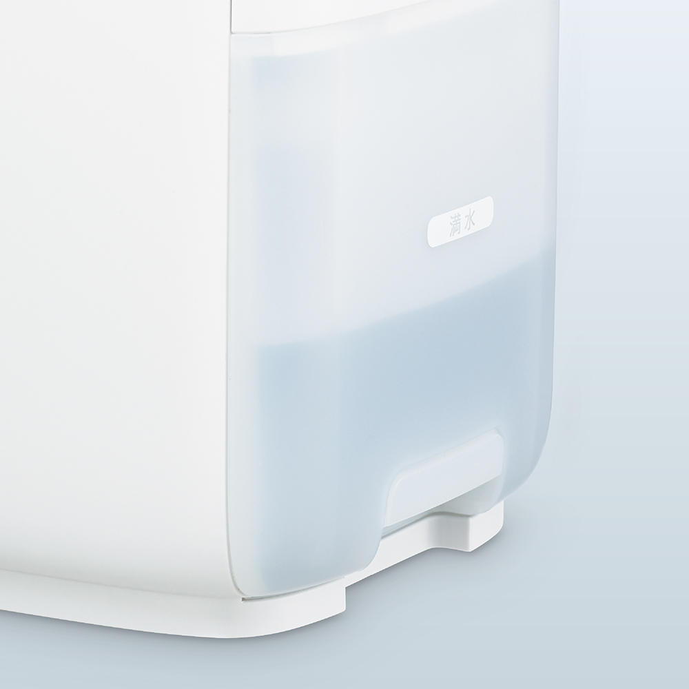プラズマクラスター加湿器 HV-T55：半透明のトレー