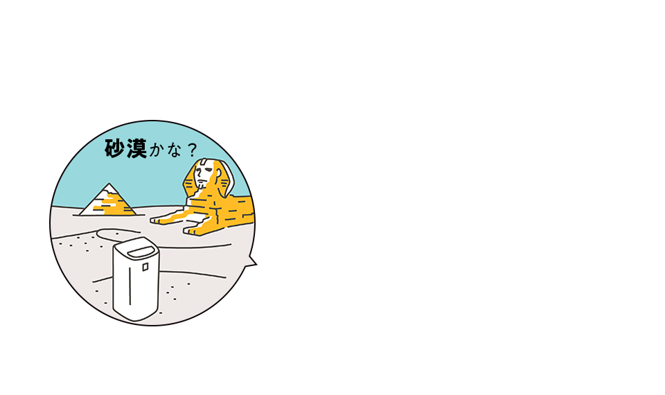 砂漠かな?
