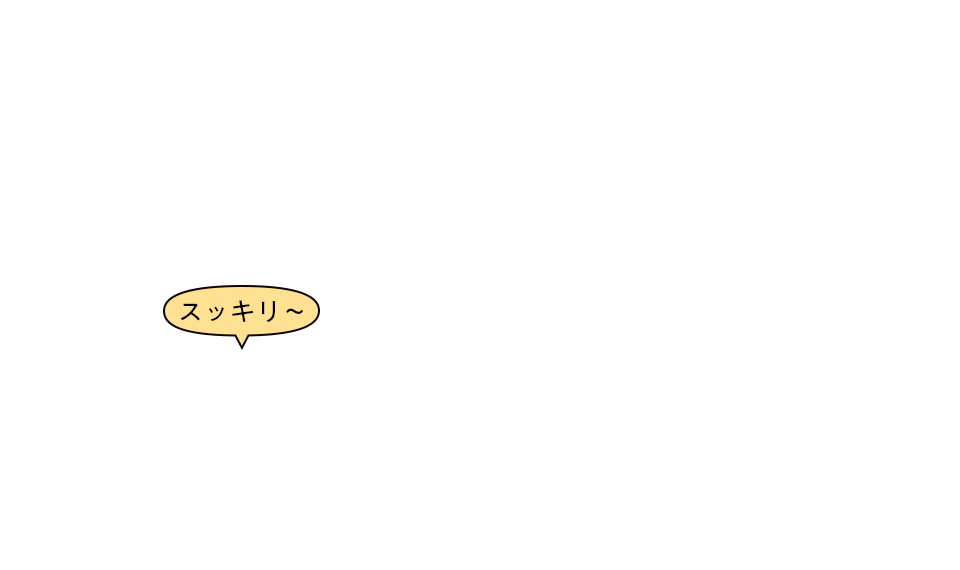 スッキリ~