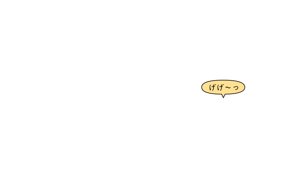 げげ~っ