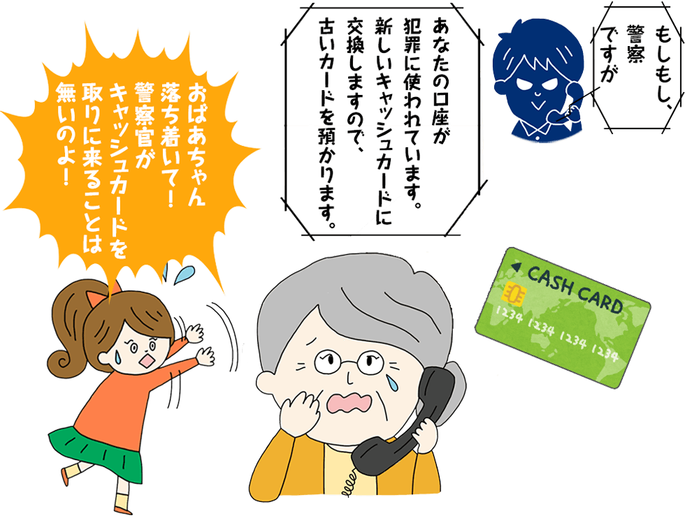 手口その2・事件?事故?焦るあなたを狙い撃ち!
