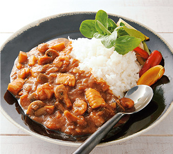 シーフードカレー(らくチン!カレー)