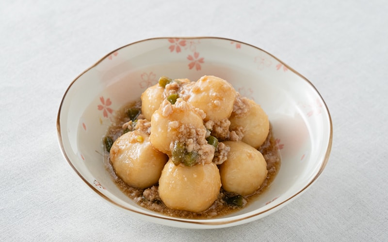 冷凍里いものそぼろ煮