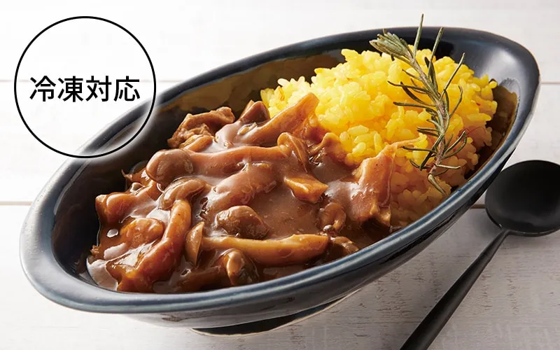 きのこカレーの写真