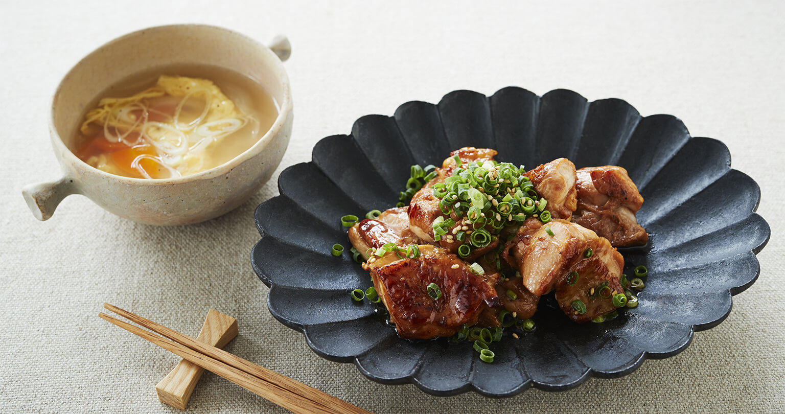 やわらか焼きから揚げ＆たまごスープ