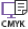 プリントジョブ(CMYK)アイコン