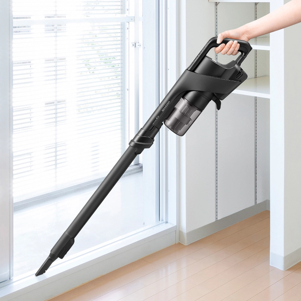 掃除機:EC-FR11:すき間ノズルでの掃除イメージ