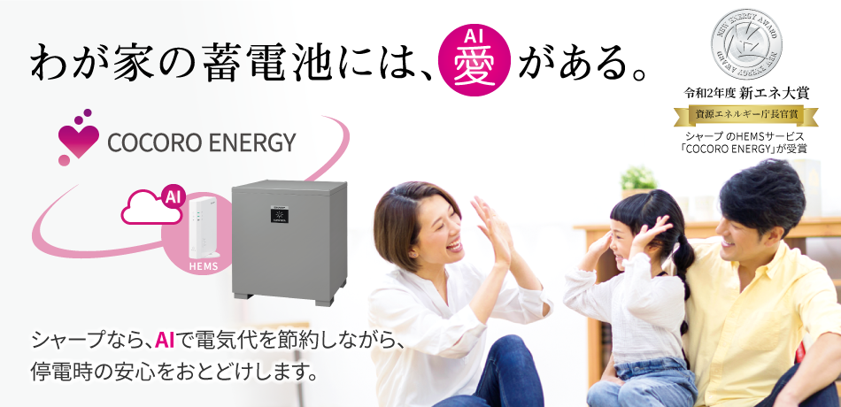 家庭用蓄電池システム出荷台数3年連続No.1※蓄電池専門誌「RE:CHARGE」公表。2017年度～2019年度ブランド別　出荷台数において。
