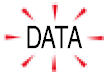 【本体ランプ】DATAが点滅