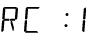 【本体表示部】RC:1/RC:2/RC:3